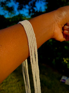 Ivory White Waist bead