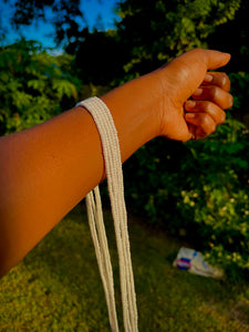 Ivory White Waist bead