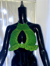 Load image into Gallery viewer, Crocheted Crop Top
