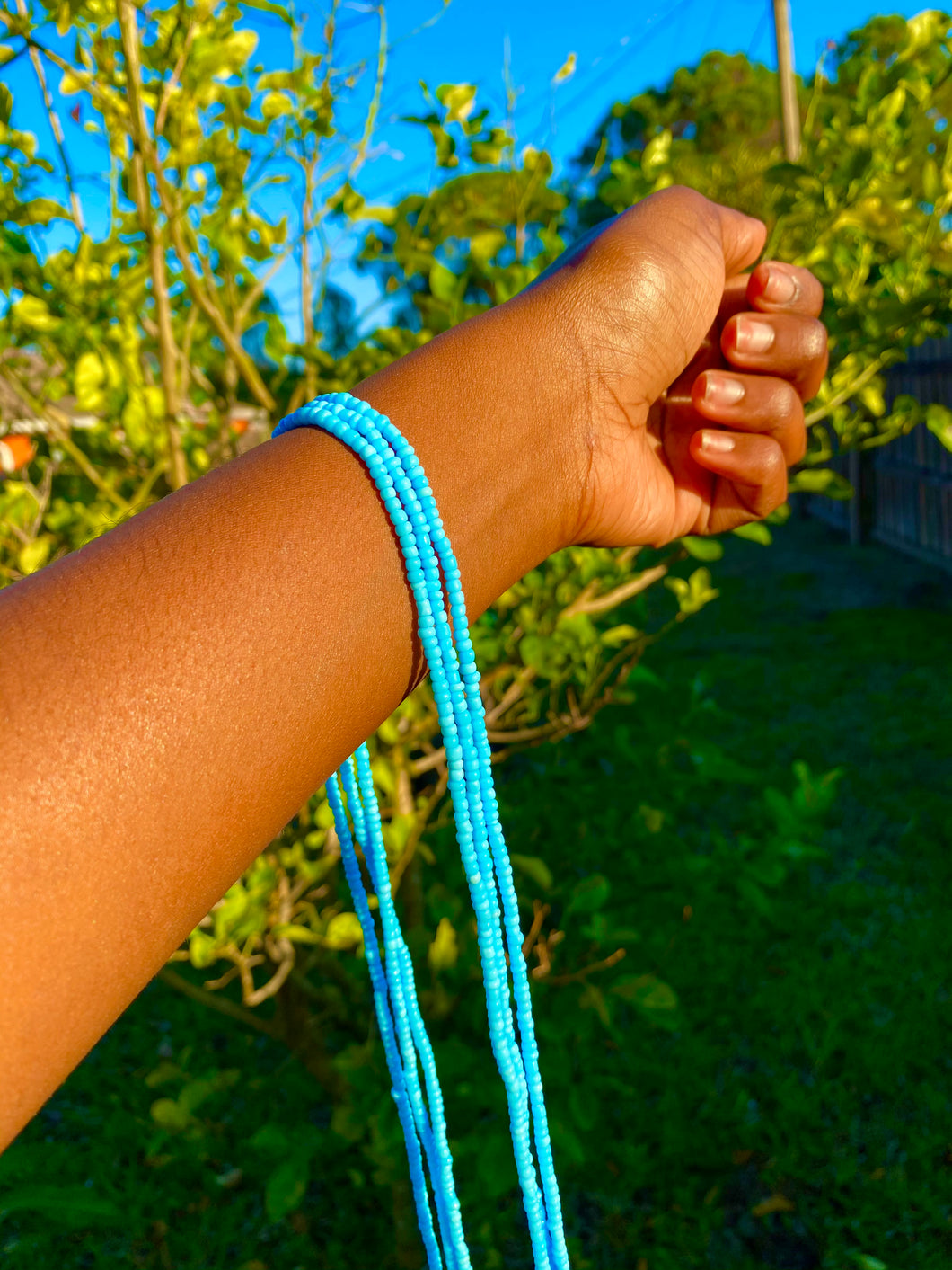 Baby Blue Waist bead